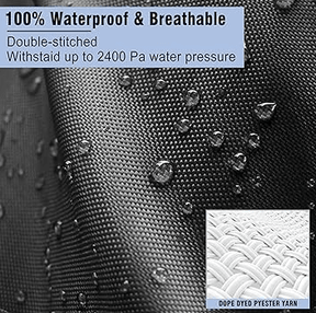 12-14ft Boat Cover Trailerable Marine Grade 600D Black - SportZone.co.nz