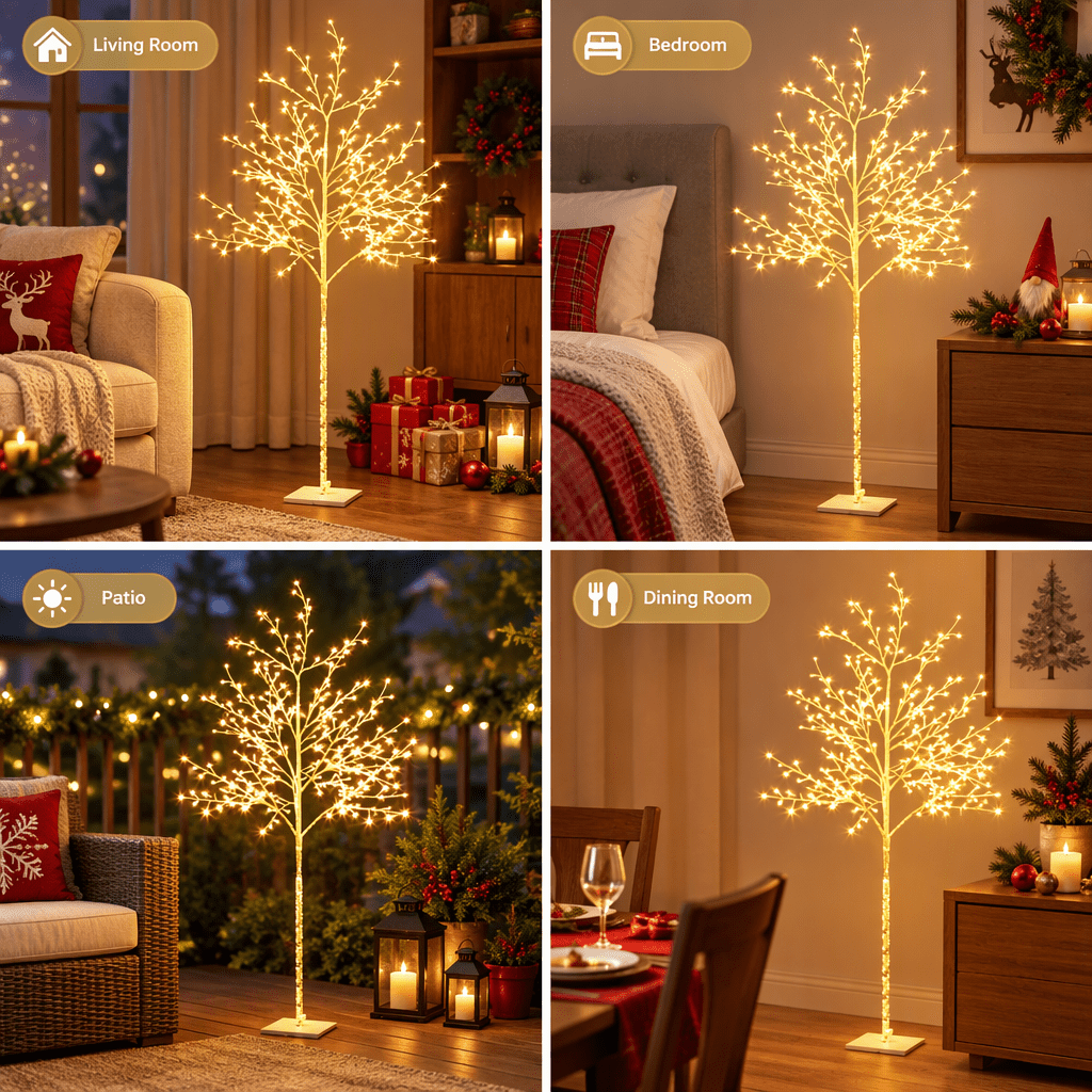 1.5M Christmas Tree 304 LED Jingle Jollys - SportZone.co.nz