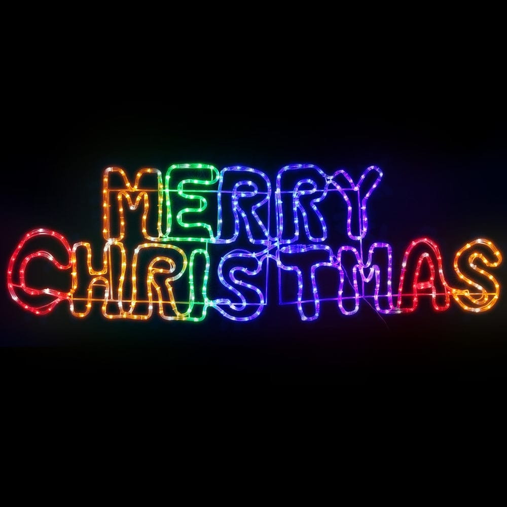 1.6M Christmas Lights Motif 360 LED Rope Light Outdoor Decoration Jingle Jollys - SportZone.co.nz