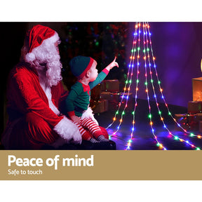 320 LED 5M Christmas Lights Solar String Fairy Light Jingle Jollys - SportZone.co.nz