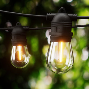 59m Festoon Lights Christmas Fairy String Lights Outdoor Party Garden Decor - SportZone.co.nz