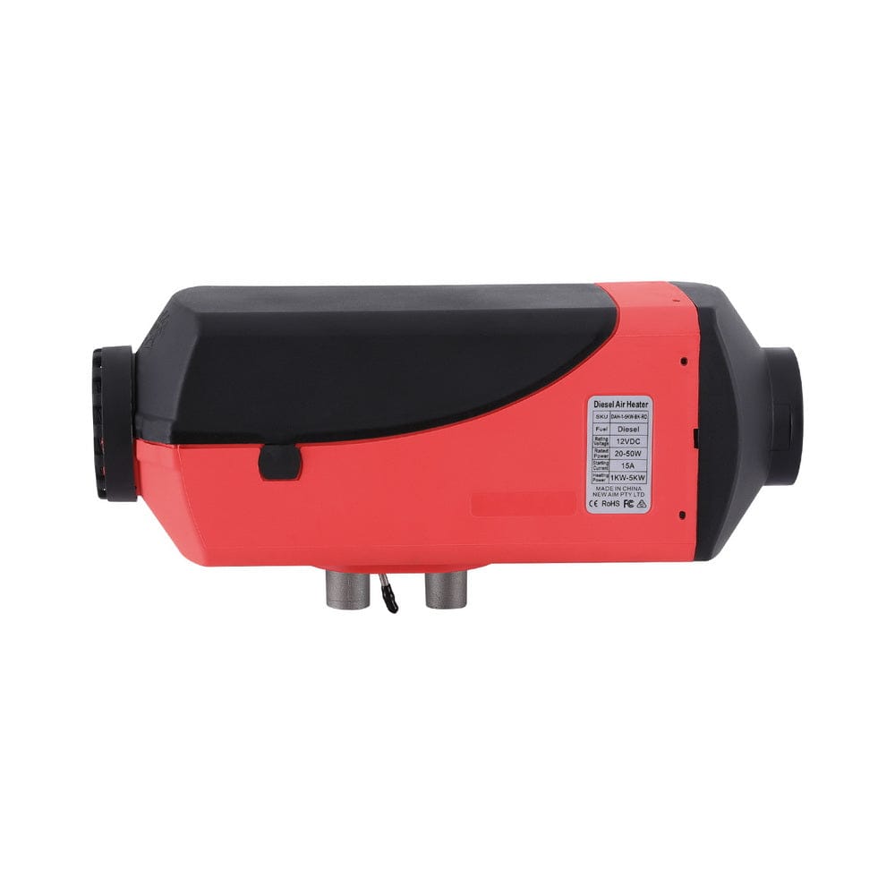 5KW Portable Diesel Air Heater Remote Control LCD Display Quick Heat Car RV Bus Boat - SportZone.co.nz