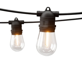 95m Festoon Lights Christmas Fairy String Lights Outdoor Party Garden Decor - SportZone.co.nz