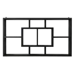 Artiss Floating Wall Shelves Bookshelf Black