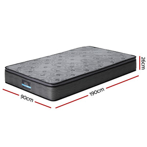 26cm Mattress Bed Giselle Single