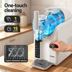 Devanti 5in1 Slushie Machine Ice Cream Maker 2L White