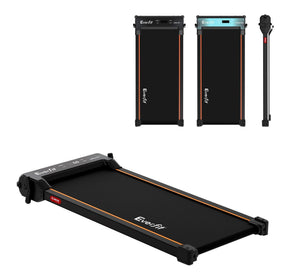 Everfit 2-in-1 Walking Pad Treadmill Under Desk with App & Foot Massage