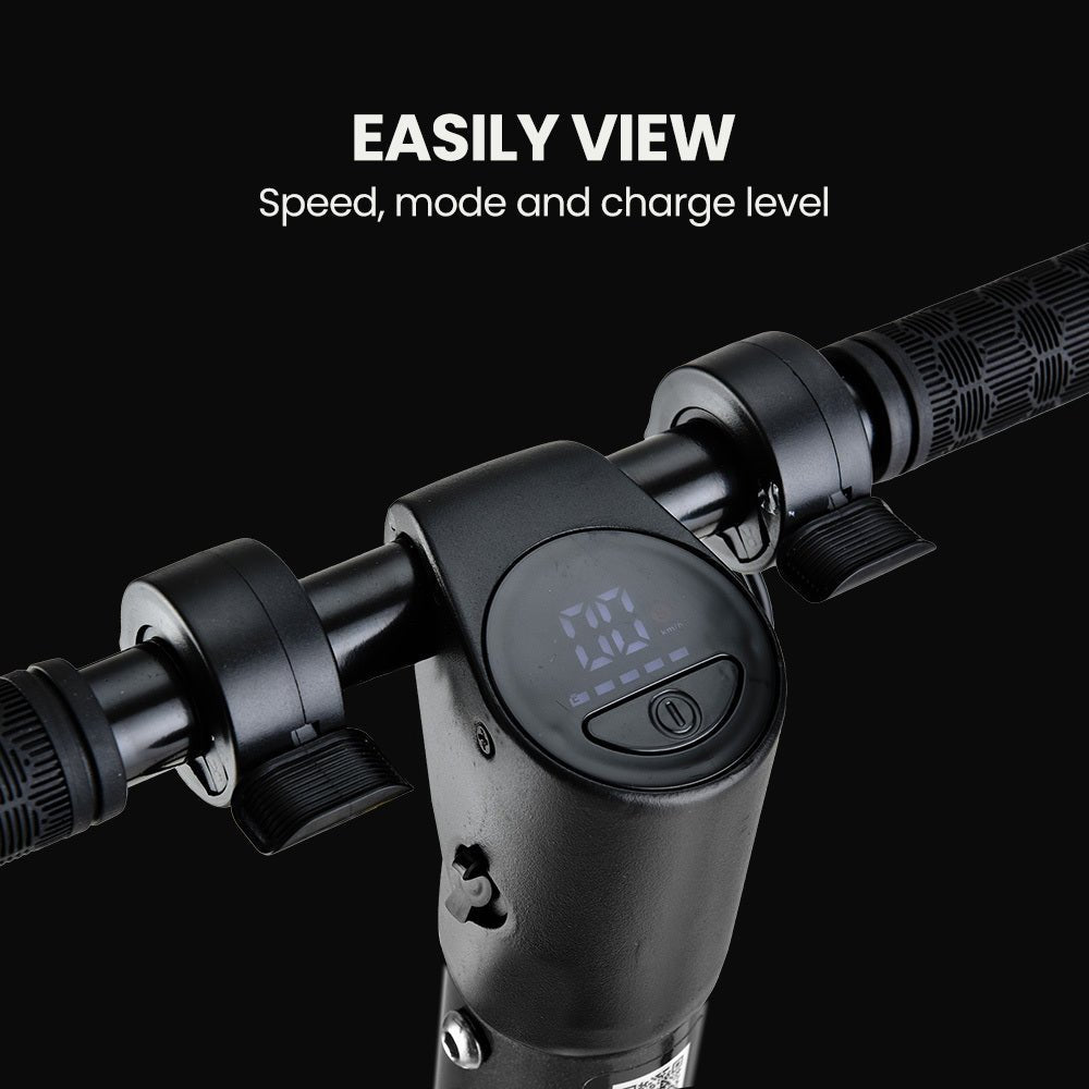 ALPHA Peak 300W 10Ah Electric Scooter, Suspension, for Adults or Teens, Black - SportZone.co.nz