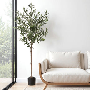 Artiss 155cm Artificial Olive Tree Faux Trees Indoor Decor Artificial Plants Lifelike Plant - SportZone.co.nz