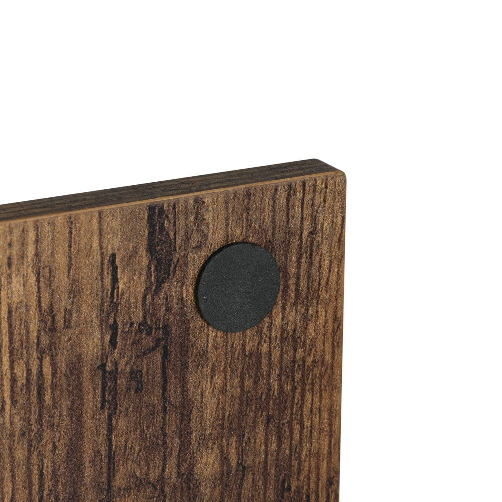 Artiss Bedside Table Shelves Side End Table Storage Nightstand Rust Oak UMENI - SportZone.co.nz