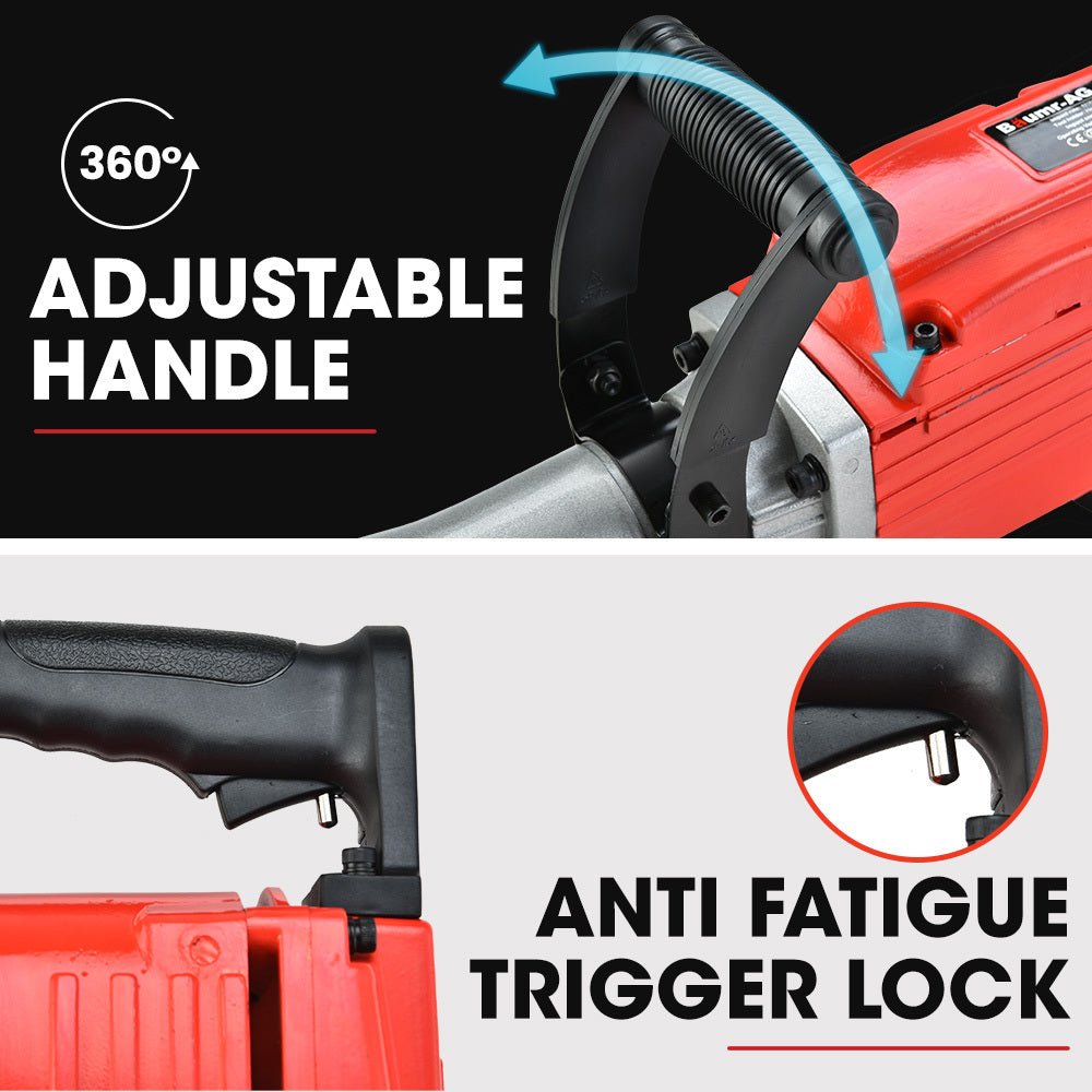Baumr-AG 2200W Electric Demolition Jackhammer | Pro Concrete Breaker with 3 Chisels - SportZone.co.nz