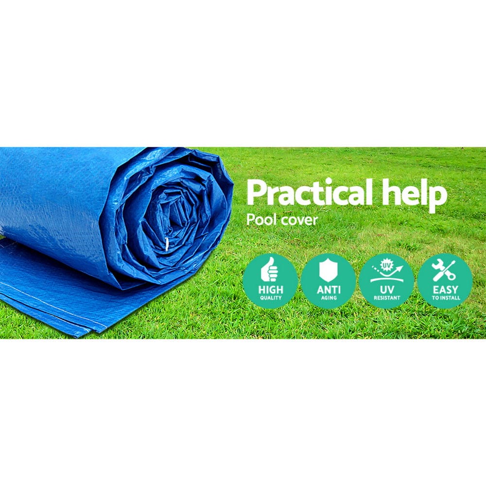 Bestway 58017 Pool Cover Fits 4x2.11m Above Ground Swimming Pool PE Blanket - SportZone.co.nz