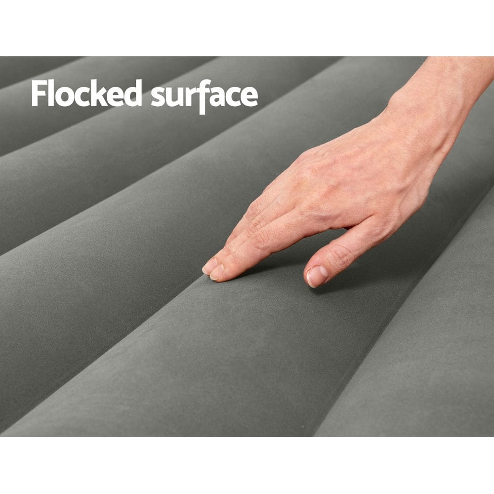Bestway Air Mattress Double Inflatable Bed 30cm Airbed Grey - SportZone.co.nz