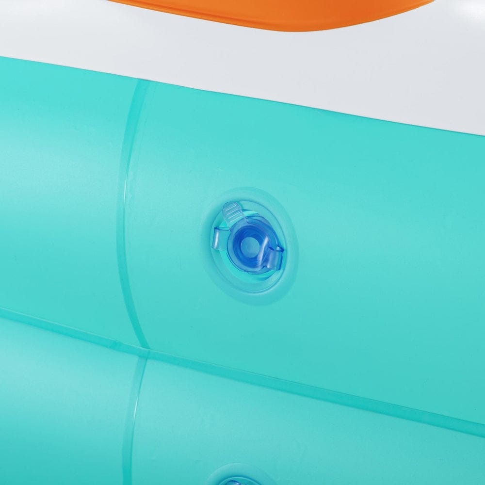 Bestway Kids Inflatable Pool Above Ground Play Pools Basketball Hoop 251x168cm - SportZone.co.nz