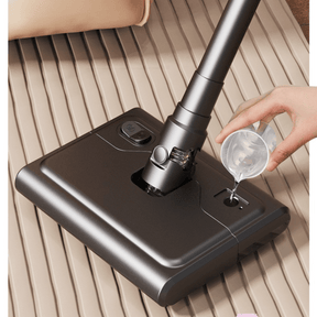 Black Wireless Stick Vacuum Cleaner with 14000Pa Suction, HEPA Filter & 350ml Water Tank for Wet Dry Cleaning, Ideal for Home Use - SportZone.co.nz