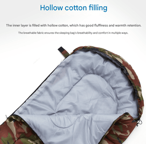 Blue 0.7kg Ultra - Lightweight Compact Sleeping Bag | Portable Outdoor Camping & Travel Gear | Breathable Warm Weather Sleep System - SportZone.co.nz