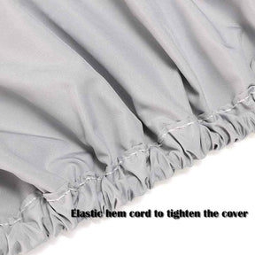 Boat Seat Cover Pedestal Pontoon Captain Boat Bench Chair Helm Protective Covers, White - SportZone.co.nz