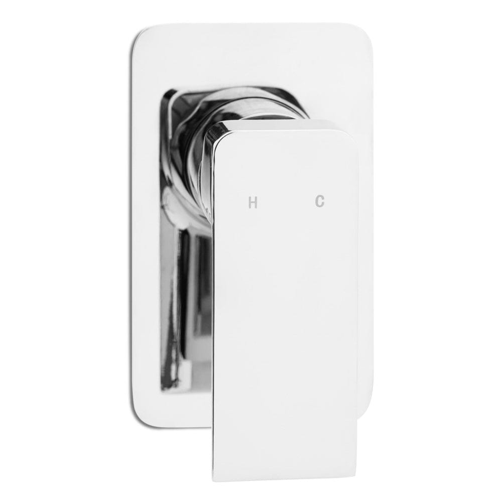 Cefito 8'' Rain Shower Head Wall Arm Square High Pressure Mixer Tap Chrome - SportZone.co.nz