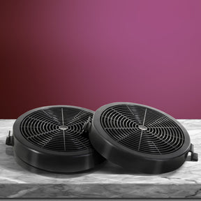 Devanti 11cm Range Hood Carbon Charcoal Filters Replacement X2 - SportZone.co.nz