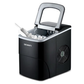 Devanti 12kg Ice Maker Machine Black - SportZone.co.nz
