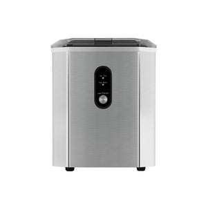 Devanti 12kg Ice Maker Machine w/Scoop Holder Silver - SportZone.co.nz