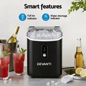 Devanti 15kg Nugget Ice Maker Machine - SportZone.co.nz
