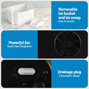 Devanti 15kg Nugget Ice Maker Machine - SportZone.co.nz