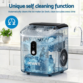 Devanti 15kg Nugget Ice Maker Machine - SportZone.co.nz