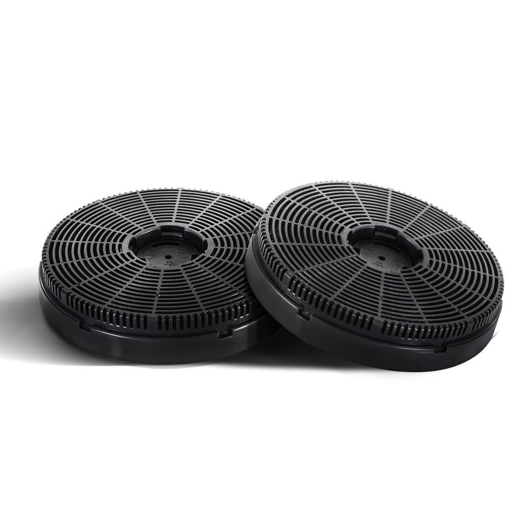 Devanti 16cm Range Hood Carbon Charcoal Filters Replacement X2 - SportZone.co.nz