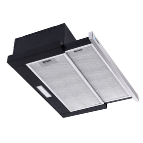Devanti 600mm Range Hood 60cm Slide out Rangehood Stainless Steel - SportZone.co.nz