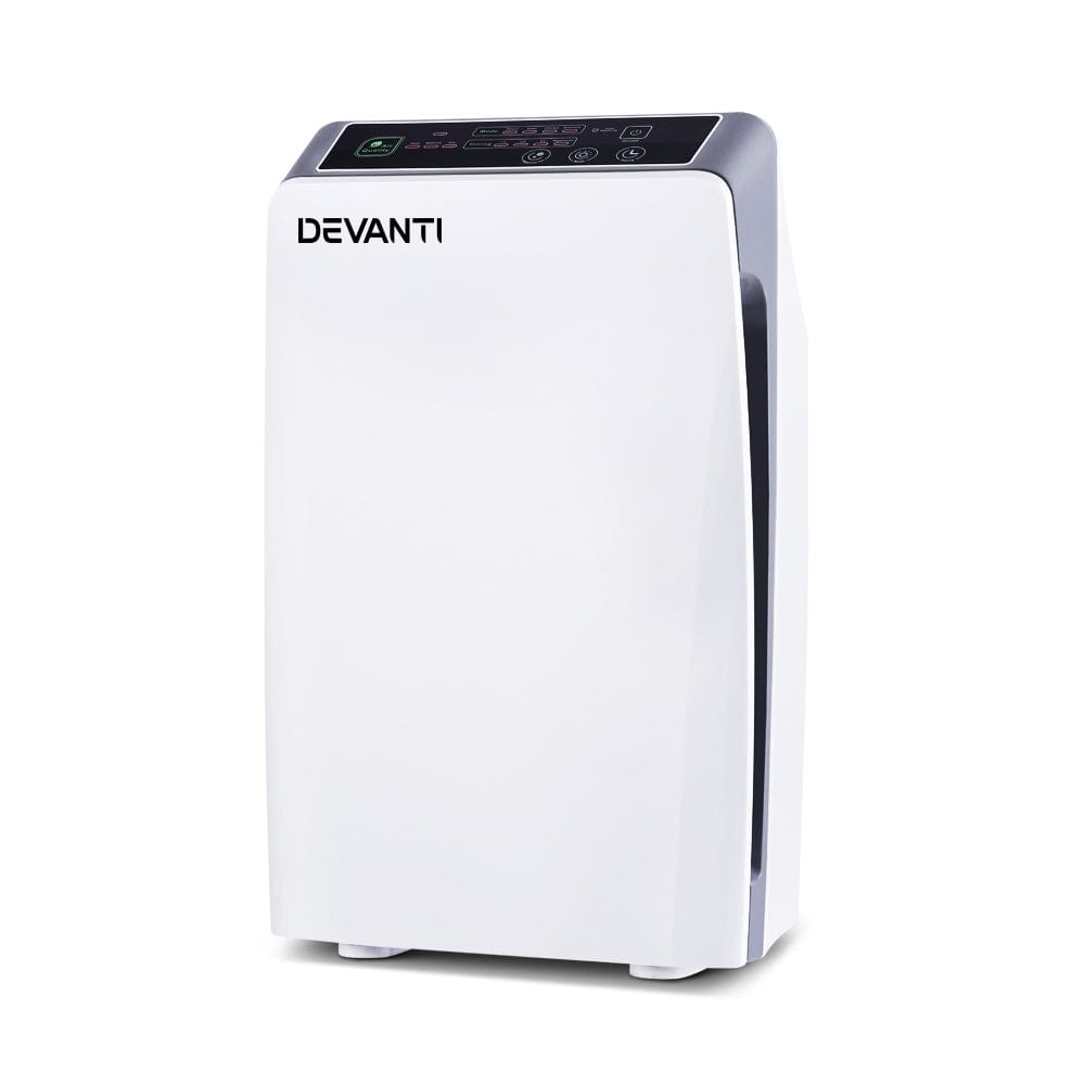 Devanti Air Purifier 4 Stage HEPA Filter - SportZone.co.nz