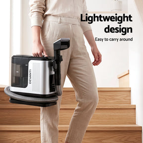 Devanti Carpet Washer Vacuum Cleaner 600W 13kpa Hose Self - Cleaning Function - SportZone.co.nz