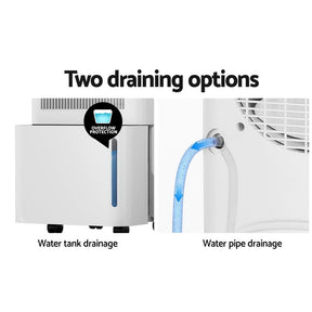 Devanti Dehumidifier 12L Air Purifier White - SportZone.co.nz
