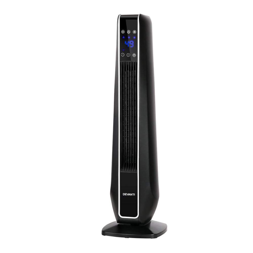 Devanti Electric Ceramic Tower Heater 2400W - SportZone.co.nz