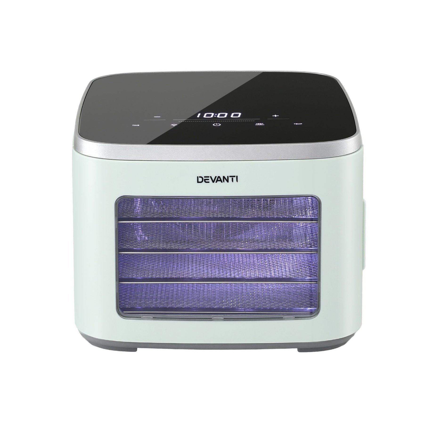 Devanti Food Dehydrator Machine 5 Tray Mini Fruit Dryer Maker Green - SportZone.co.nz