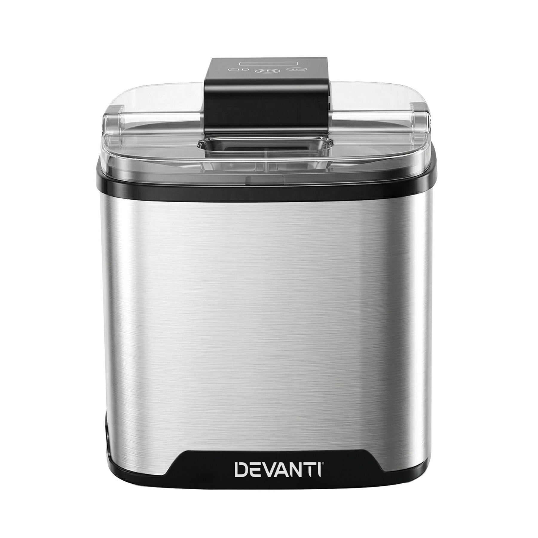 Devanti Ice Cream Maker Machine 2L Homemade Gelato Sorbet Frozen Drinks Sliver - SportZone.co.nz
