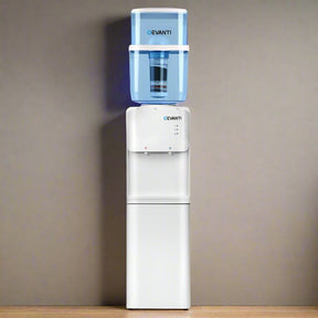 Devanti Water Cooler Dispenser Stand 22L Bottle White - SportZone.co.nz