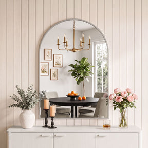 Embellir 61x41cm Silver Arch Wall Mirror - SportZone.co.nz