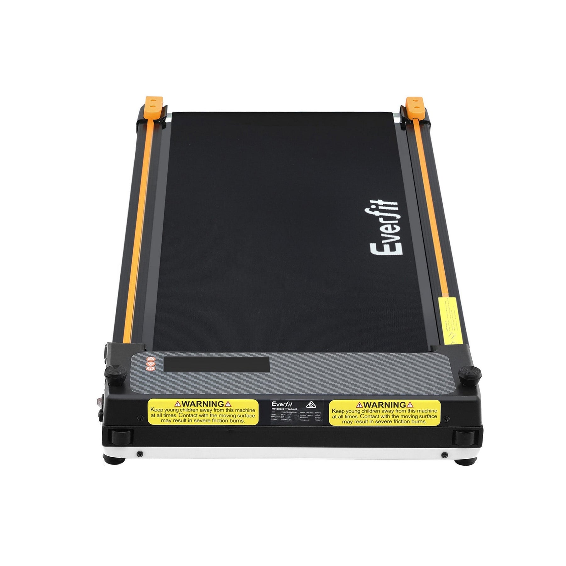 Everfit 2-in-1 Walking Pad Treadmill with Massage Function 380mm Black - SportZone.co.nz