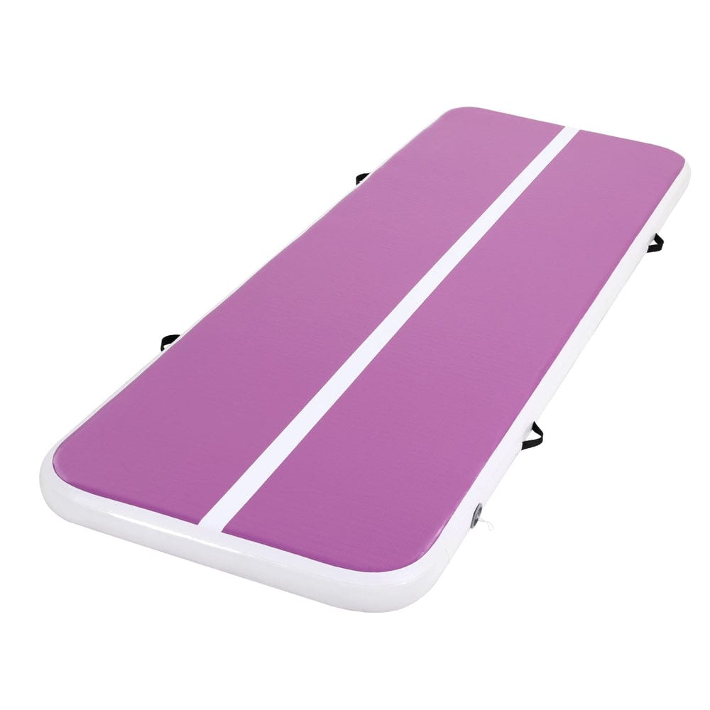 Everfit 3M Air Track Inflatable Gymnastics & Tumbling Mat – Purple - SportZone.co.nz