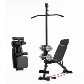 Everfit Adjustable Weight Bench Foldable Multi-Function Weight Bench - SportZone.co.nz