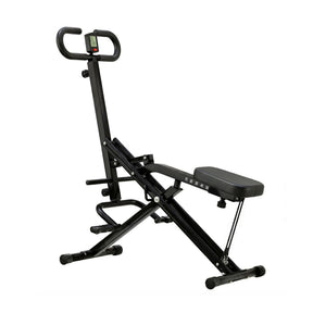 Everfit Foldable Squat Machine Deep Squat Rowing Machine 5 Adjustable Seat Home Gym - SportZone.co.nz