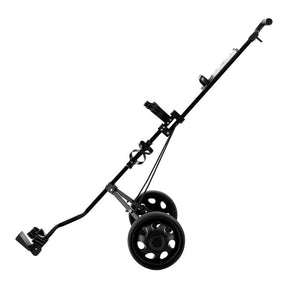 Everfit Golf Buggy Quick Folding Trolley Golf Cart Trolley 2 Wheels Cup Holder - SportZone.co.nz
