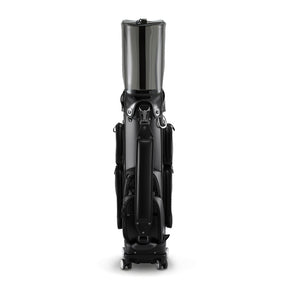 Everfit Golf Cart Bag Rolling Buggy Trolley Club Organiser Black - SportZone.co.nz