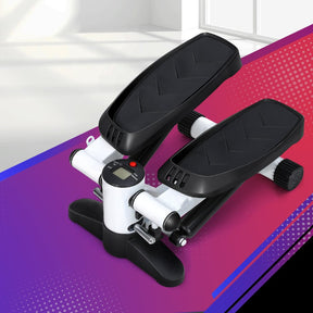 Everfit Mini Stepper with Resistance Rope Aerobic Trainer 150KG White - SportZone.co.nz