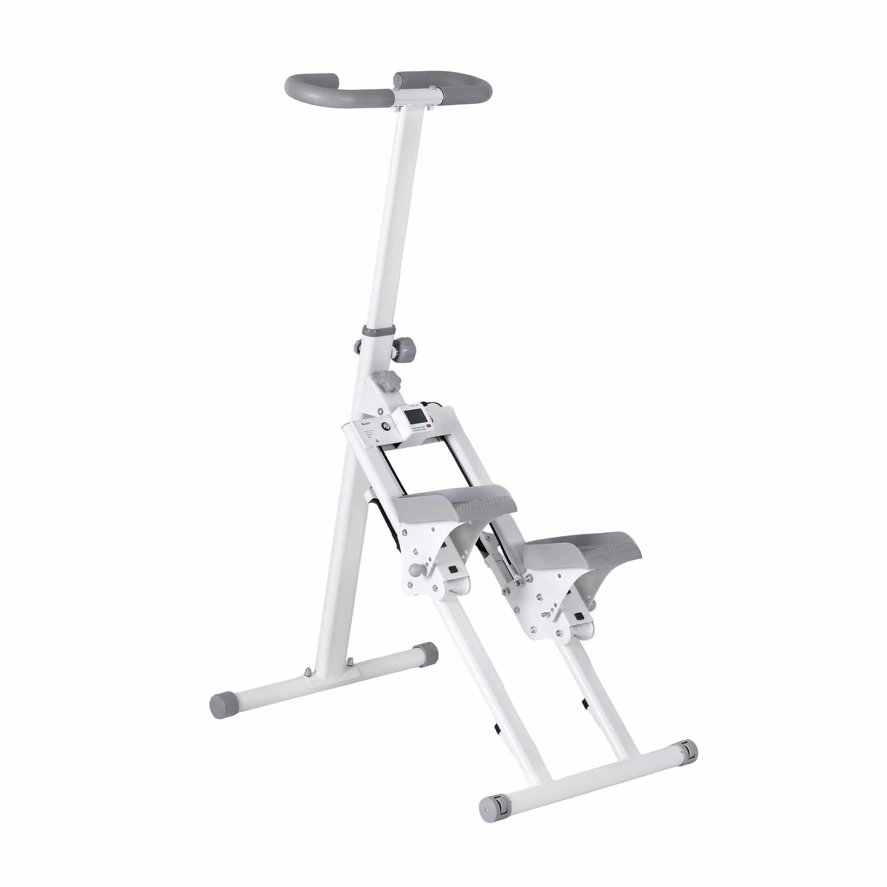 Everfit Step Machine Stair Climber for Home Gym Exercise Foldable LED Display Adjustable Handlebar - SportZone.co.nz