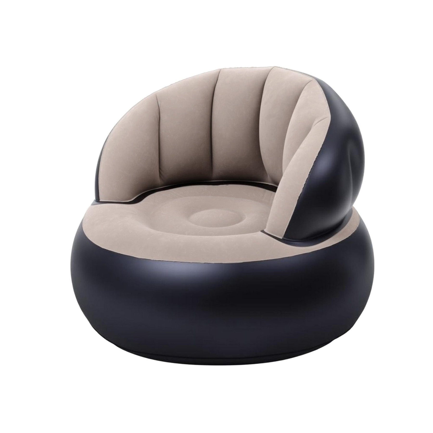 Gardeon Inflatable Chair Blow Up Folding Air Chairs Sofa for Camping with Pump - SportZone.co.nz