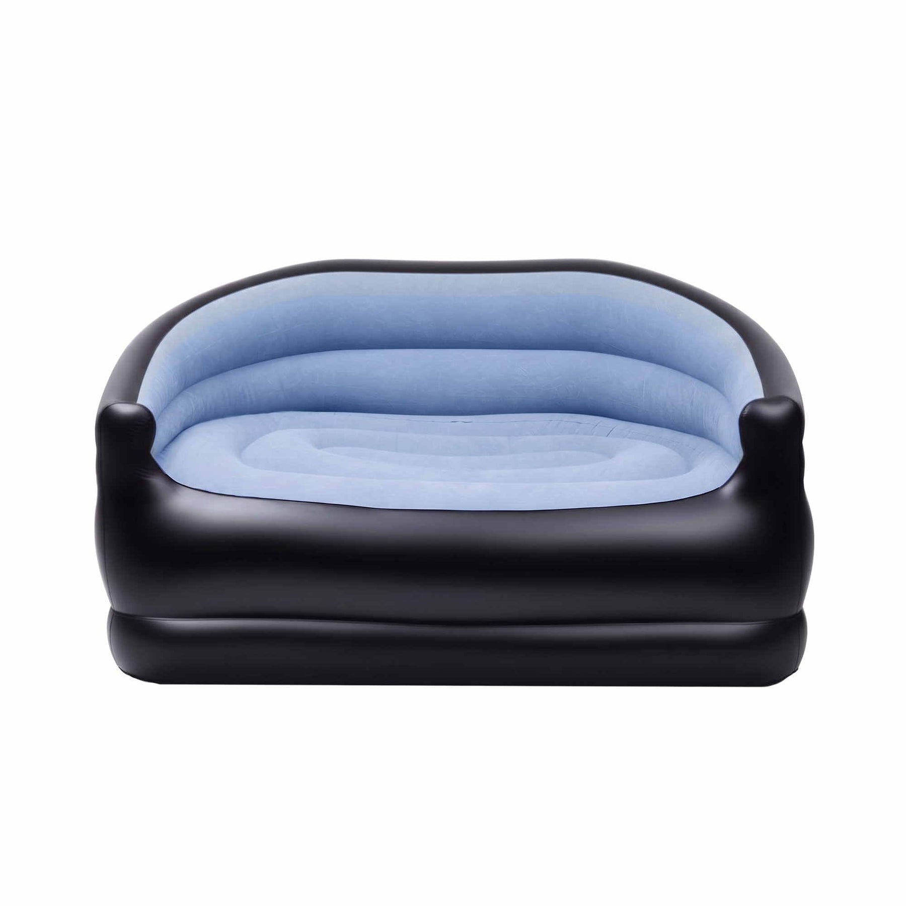 Gardeon Outdoor Air Sofa Inflatable Couch Two-Seater Lounge Chair with Pump Blow Up Couches for Camping - SportZone.co.nz