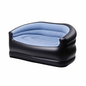 Gardeon Outdoor Air Sofa Inflatable Couch Two-Seater Lounge Chair with Pump Blow Up Couches for Camping - SportZone.co.nz
