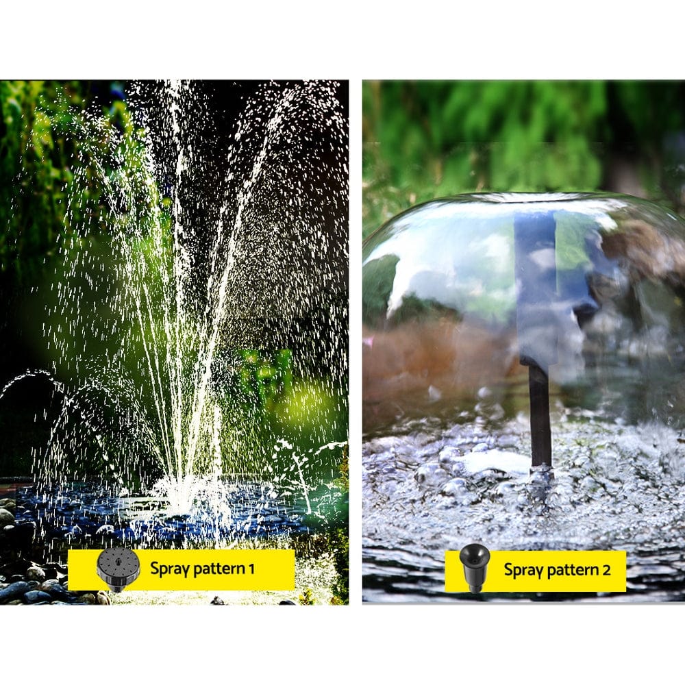 Gardeon Solar Pond Pump Water Fountain Filter Box Submersible Outdoor Pool 6.6FT - SportZone.co.nz